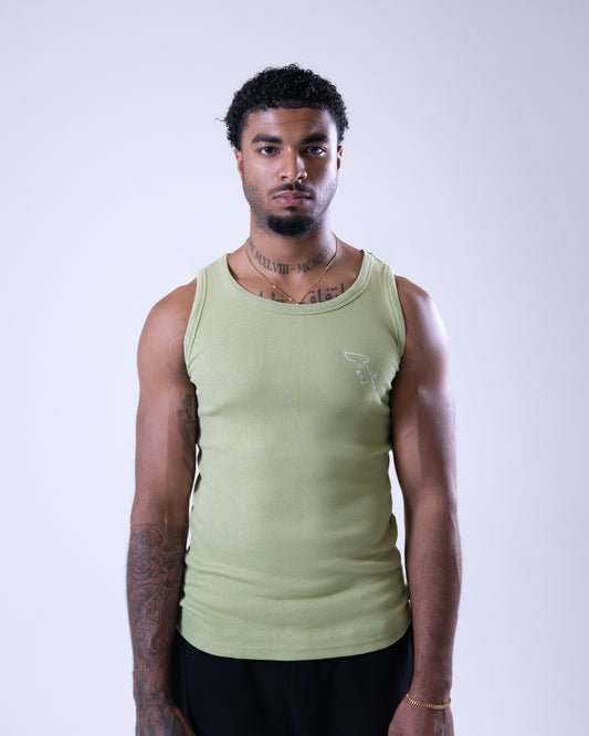 T- Star Tanktop | Grey/Green