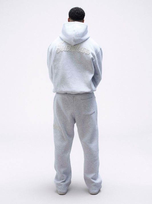 Classic Logo Tracksuit | Heather Grey